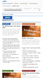 Mobile Screenshot of bankruptcy.laws.com