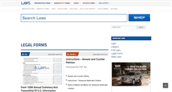 Desktop Screenshot of legal-forms.laws.com