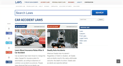 Desktop Screenshot of car-accident.laws.com