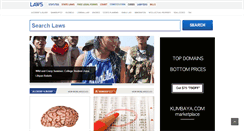 Desktop Screenshot of laws.com