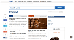Desktop Screenshot of civil.laws.com