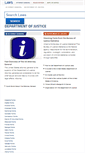 Mobile Screenshot of department-of-justice.laws.com