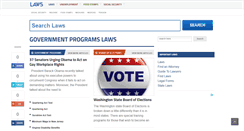 Desktop Screenshot of government-programs.laws.com